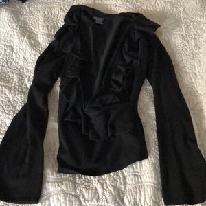 Ann Taylor ruffle sweater